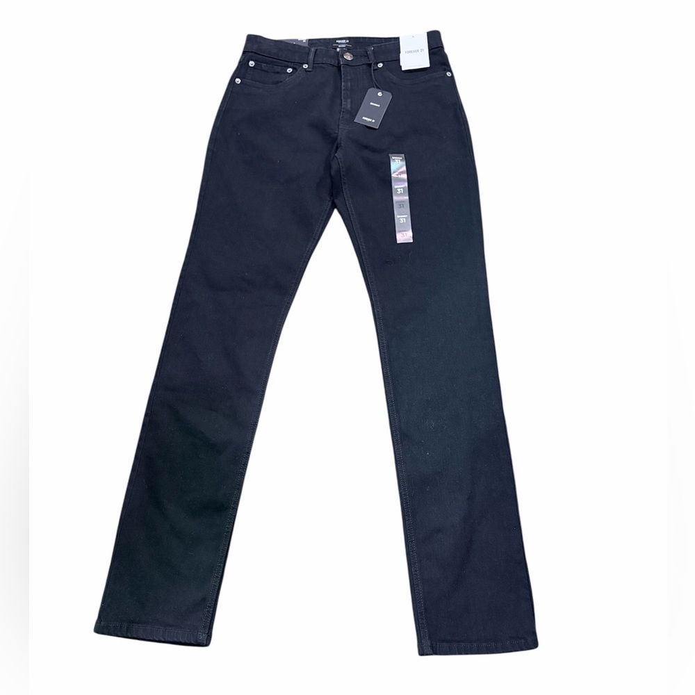 Forever 21 Men’s Skinny Mid Rise Narrow Hip Skinny Leg Size 31